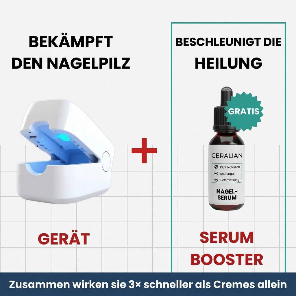 NagelRein – Das Blaulicht-Gerät, das Nagelpilz an der Wurzel bekämpft