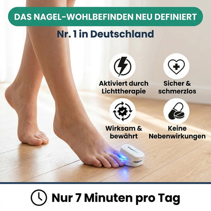 NagelRein – Das Blaulicht-Gerät, das Nagelpilz an der Wurzel bekämpft