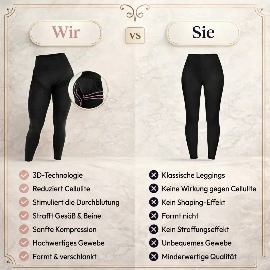 3D Anti-Cellulite Leggings — Formt & Strafft