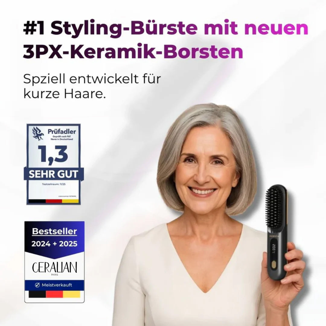 Ceralian™ Stylingbürste für kurzes Haar