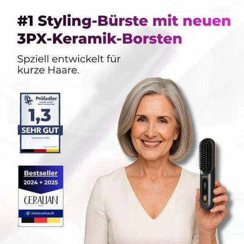 Ceralian™ Stylingbürste für kurzes Haar